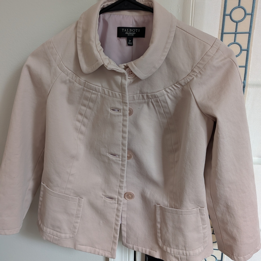 Talbots Pink Jacket - Picture 2 of 4